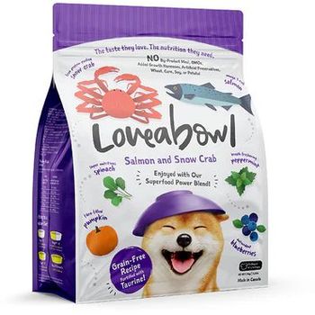 Loveabowl Dog Food Salmon with Snow Crab 1.4kg