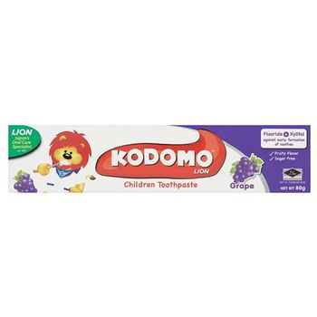 Kodomo Lion Children Toothpaste Grape 80g