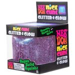 Schylling Needoh Glitter Glow Nice Cube