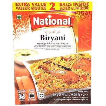 National Biryani Value Pack 78g