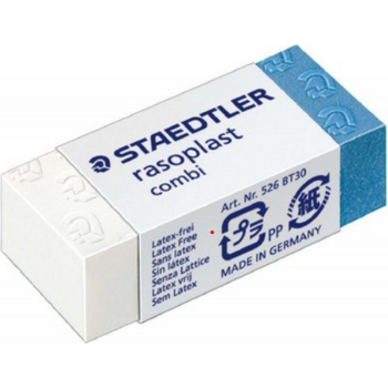 Staedtler Rasoplast Combi Eraser Pack of 2