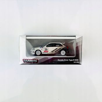 Tarmac Works Honda Civic Type R EK9 BRIDE Container Package Diecast Car