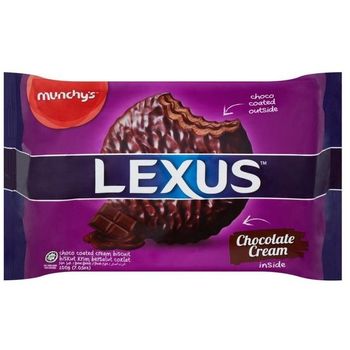 Munchy's Lexus Choco Coated Cream Biscuits 200g