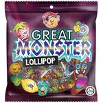 Beardy Great Monster Lollipop 100g