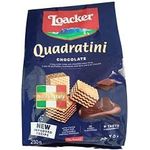 Loacker Quadratini Crispy Wafers Chocolate 250g