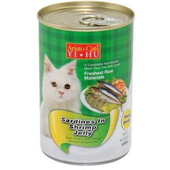Aristo Cats Cat Canned Food Sardine In Shrimp Jelly 400g