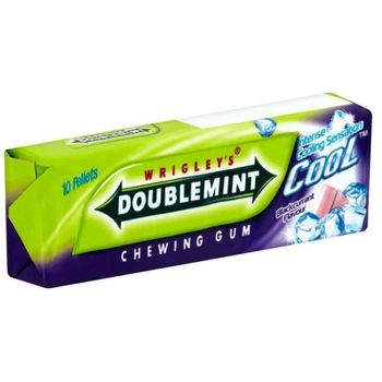 Wrigleys DoubleMint Blackcurrant Flavour Cool Chewing Gum 14.6g