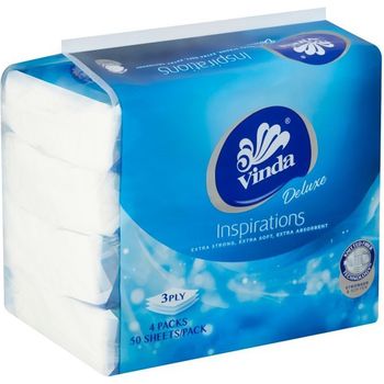 Vinda Deluxe Soft 4pcs 50 Sachets