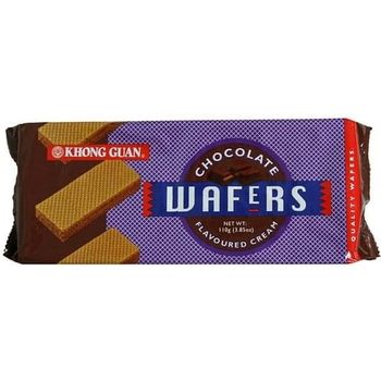 Khong Guan Wafers Chocolate Flavor Cream 110g