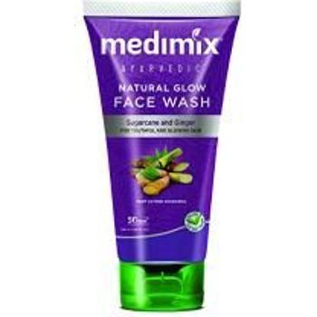 Medimix Natural Glow Face Wash With Sugarcane And Ginger Extracts 150ml
