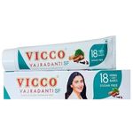 Vicco Vajradanti Herbal Toothpaste 18 Ayurvedic Herbs And Barks with Sugar Free 200g