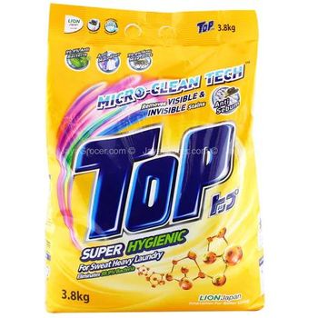 Top Super Hygienic Detergent Powder 3.8kg