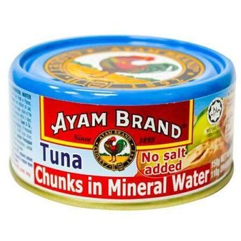 Ketulan Tuna Brand Ayam Dalam Air Mineral 150g