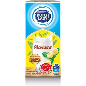 Dutch Lady Uht Milk Banana 200ml