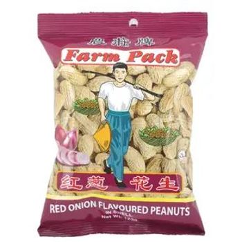 Farm Pack Peanuts - Red Onion Peanuts 120g