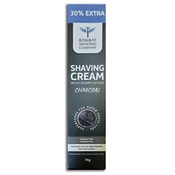 Bombay Charcoal Shaving Cream 78g