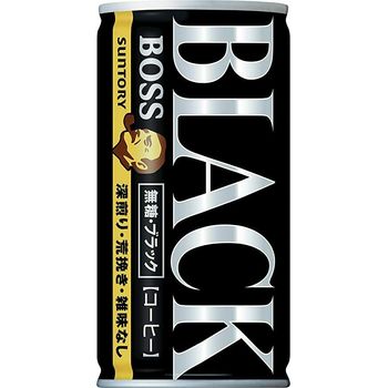 Suntory Boss Black Canned Coffee 185ml