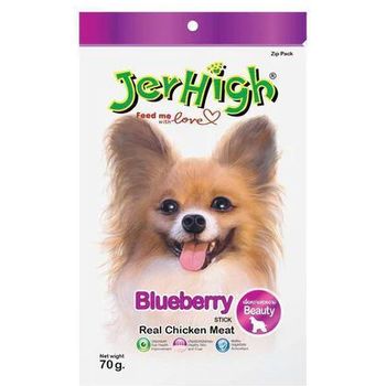 JerHigh Dog Treat Blueberry Stick 70g