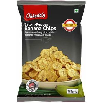 Chheda's Banana Chips Salt And Pepper 170g