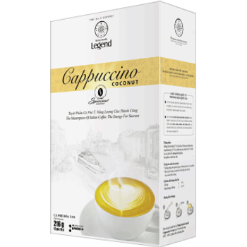 Trung Nguyen Instant Coffee Cappuccino Coconut 216g