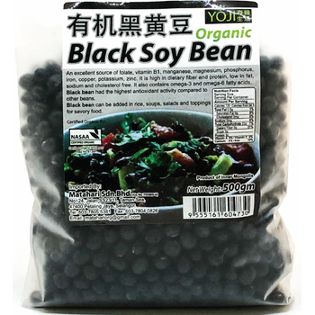 MH Food Yoji Organic Black Soy Bean 500g