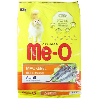 Me-O Adult Cat Food Mackerel 1.2kg