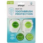 Dr Tungs Snap-On Toothbrush Sanitizer 2 Count Assorted colors