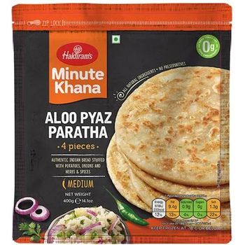 Haldiram's Aloo Pyaz Paratha Minute Khana 400g