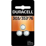 Duracell 30335776 Silver Oxide Button Battery 3 Count Pack 30335776 1.5 Volt Battery Longlasting For Watches Medical Devices Calculators And More