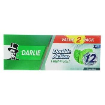 Darlie Double Action Fresh Protect Fresh Mint Toothpaste 2pcs 150g