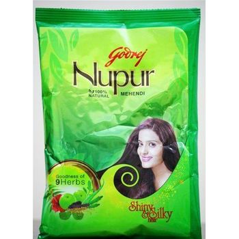 Godrej Nupur Natural Mehndi With Goodness Of 9 Herbs 450g Pack Of 3
