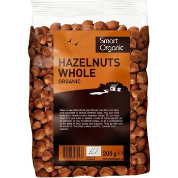 Smart Organic Hazelnut Whole 200g