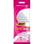 BIC Twin Lady Razors Pack of 5 Units