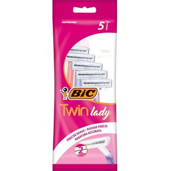 BIC Twin Lady Razors Pack of 5 Units