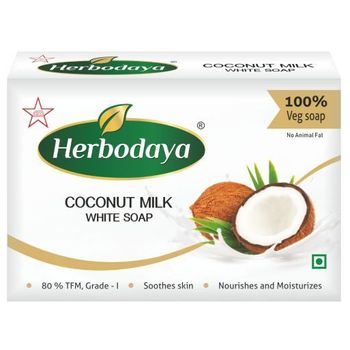 Herbodaya Coconut Milk White Soap 125g