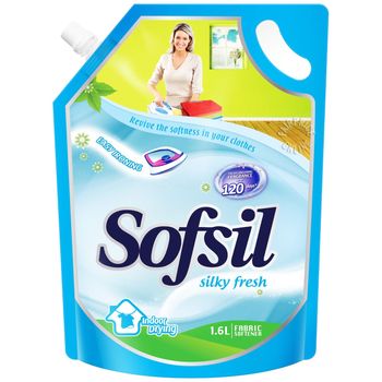 Sofsil Fabric Softener Refill Silky Fresh