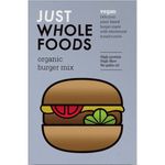 Just Wholefoods Organic Burger Mix 125g