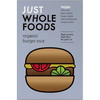 Just Wholefoods Organic Burger Mix 125g