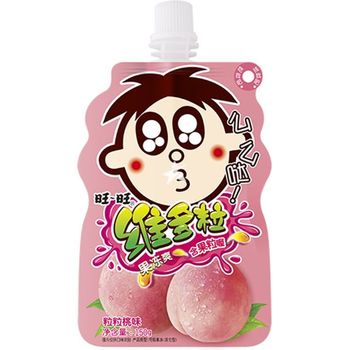 Want Want Fruit Jelly Drink Peach Flavour 150g