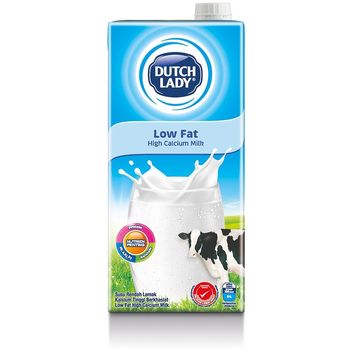 Dutch Lady UHT Low Fat Milk 1l