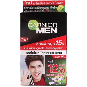 Garnier Men Serum Cream Acno Fight Whitening 6pcs 7ml