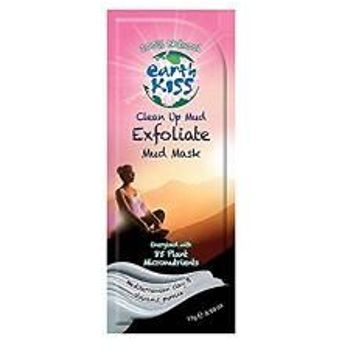 Naked Earth Earth Kiss Clean Up Exfoliate Mud Mask 17g