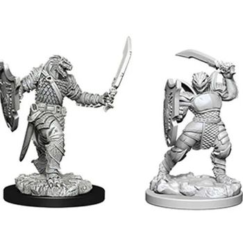 Dungeons & Dragons Nolzur's Marvelous Unpainted Minis: W5 Female Dragonborn Paladin