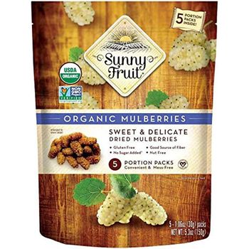 Sunny Fruit Organic Mulberries 150g