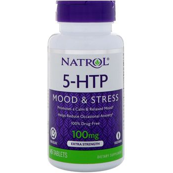 Natrol 5 Htp Time Release 100mg 45 Tabs