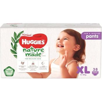 Huggies Platinum Nature Made XL 38pcs