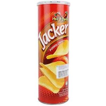 Jacker Hot Spicy Flavour Potato Crisps 160g 628mart
