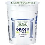 Farmers Union Greek Style Yoghurt All Natural Formula 200g