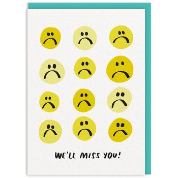 Ohh Deer We'll Miss You Greeting Card
