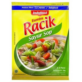 Indofood Vegetable Soup Mix Seasoning 20g 1Renceng 10Pcs